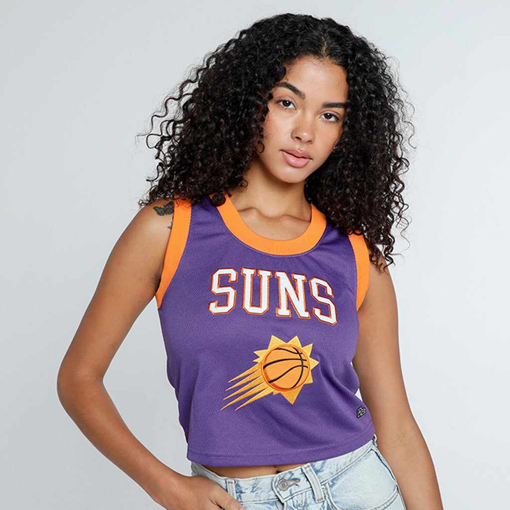 NBA Phoenix Suns Hype &amp; Vice Jersey Crop Tank