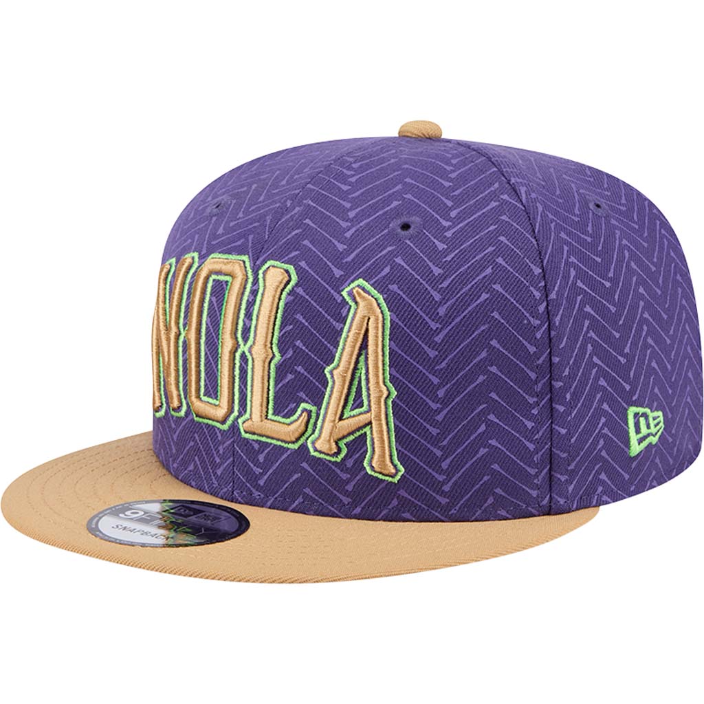 NBA New Orleans Pelicans New Era 2024/25 City Edition 9FIFTY Snapback Hat