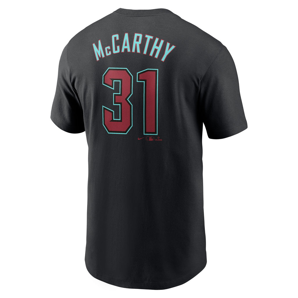 MLB Arizona Diamondbacks Jake McCarthy Nike FUSE Alternate Name &amp; Number Tee