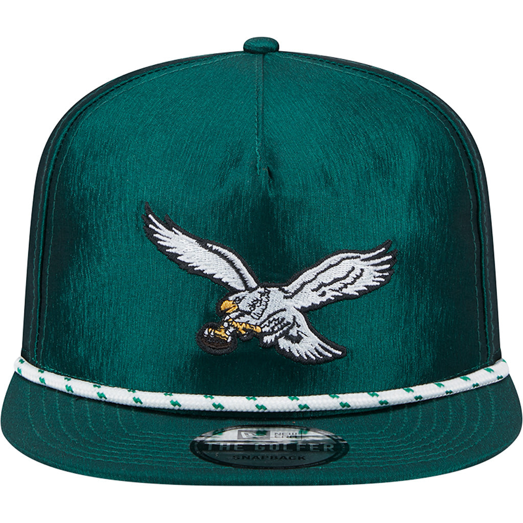 NFL Philadelphia Eagles New Era Team Rope Golfer 9FIFTY Hat