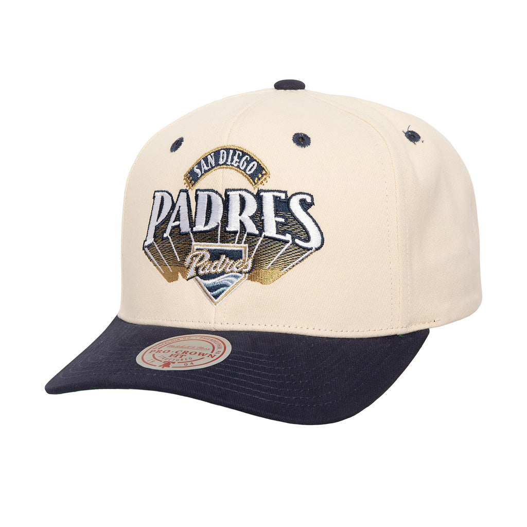 MLB San Diego Padres Mitchell &amp; Ness Horizon Pro Snapback