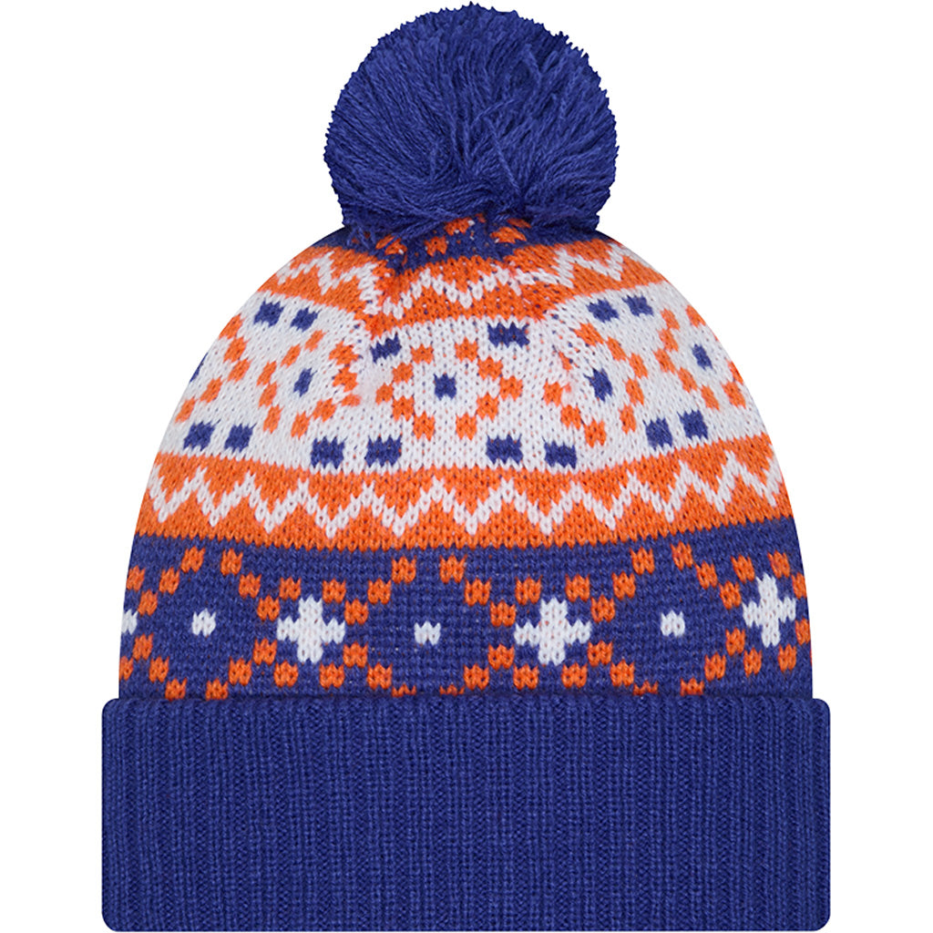 NFL Denver Broncos New Era Nostalgia Knit Hat