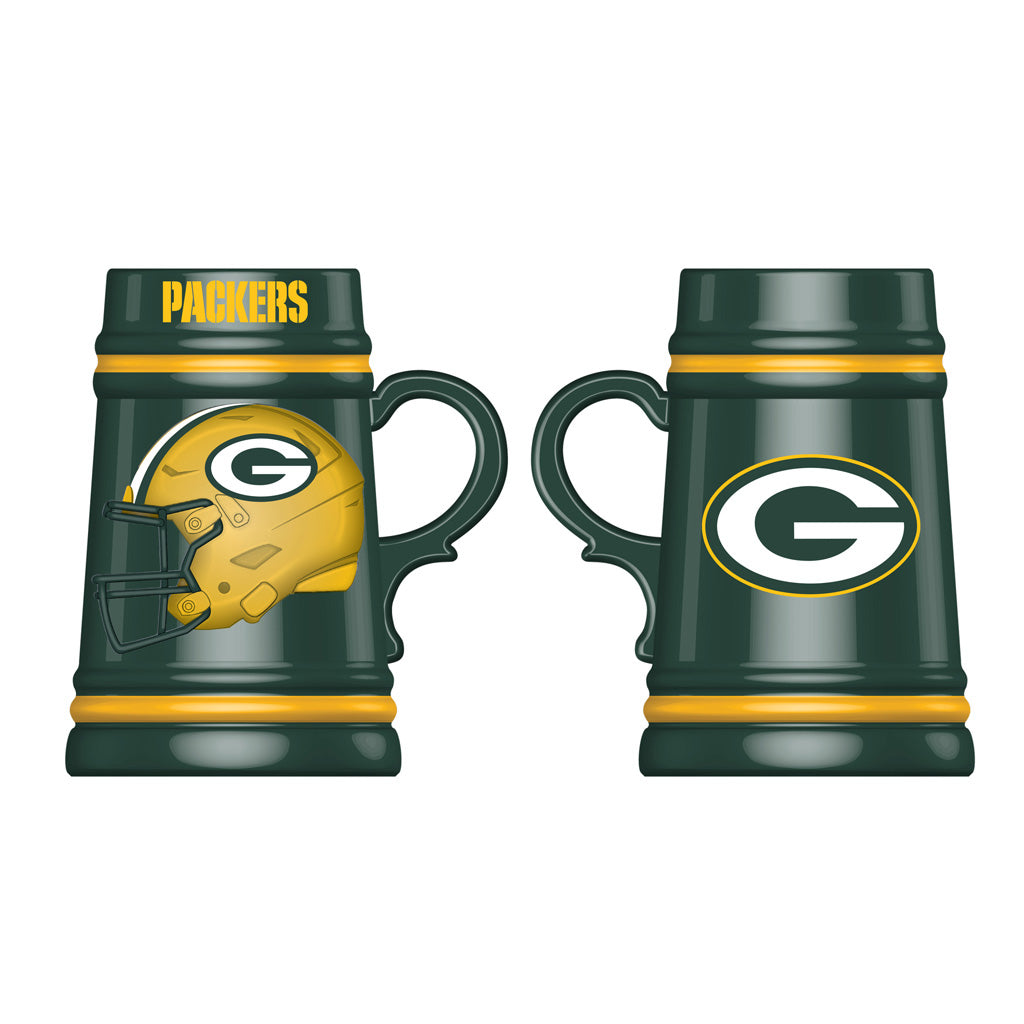 NFL Green Bay Packers Evergreen 24oz Ceramic Stein Cup