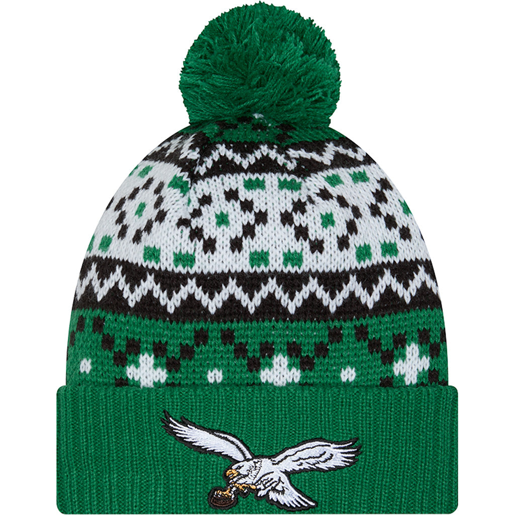 NFL Philadelphia Eagles New Era Nostalgia Knit Hat