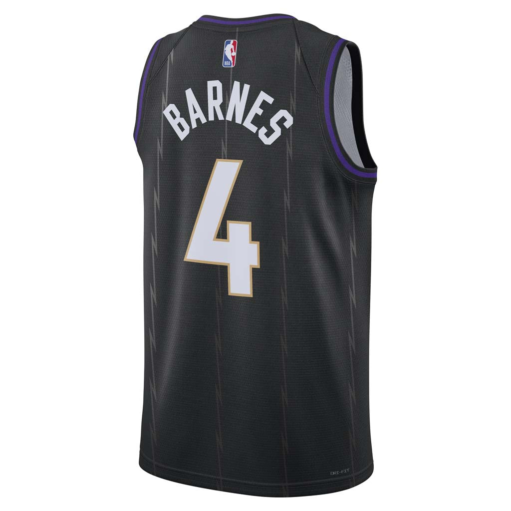 NBA Toronto Raptors Scottie Barnes Nike 2024/25 City Edition Swingman Jersey