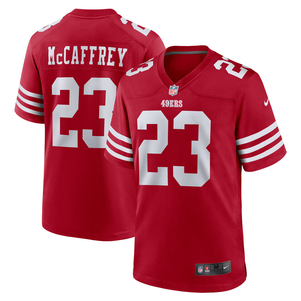 NFL San Francisco 49ers Christian McCaffrey Nike Home Game Jersey