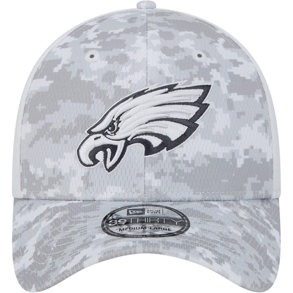 NFL Philadelphia Eagles New Era 2024 Salute to Service 39THIRTY Flex Fit Hat