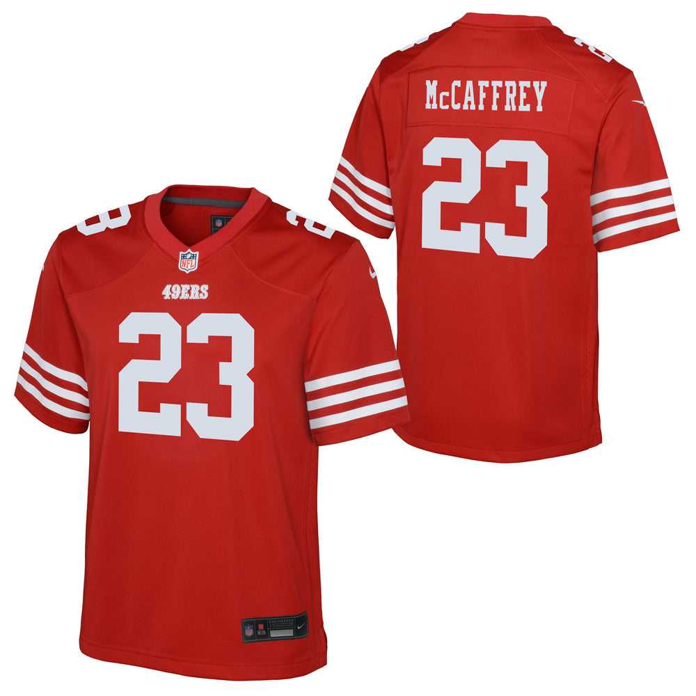 NFL San Francisco 49ers Christian McCaffrey Youth Nike Game Jersey