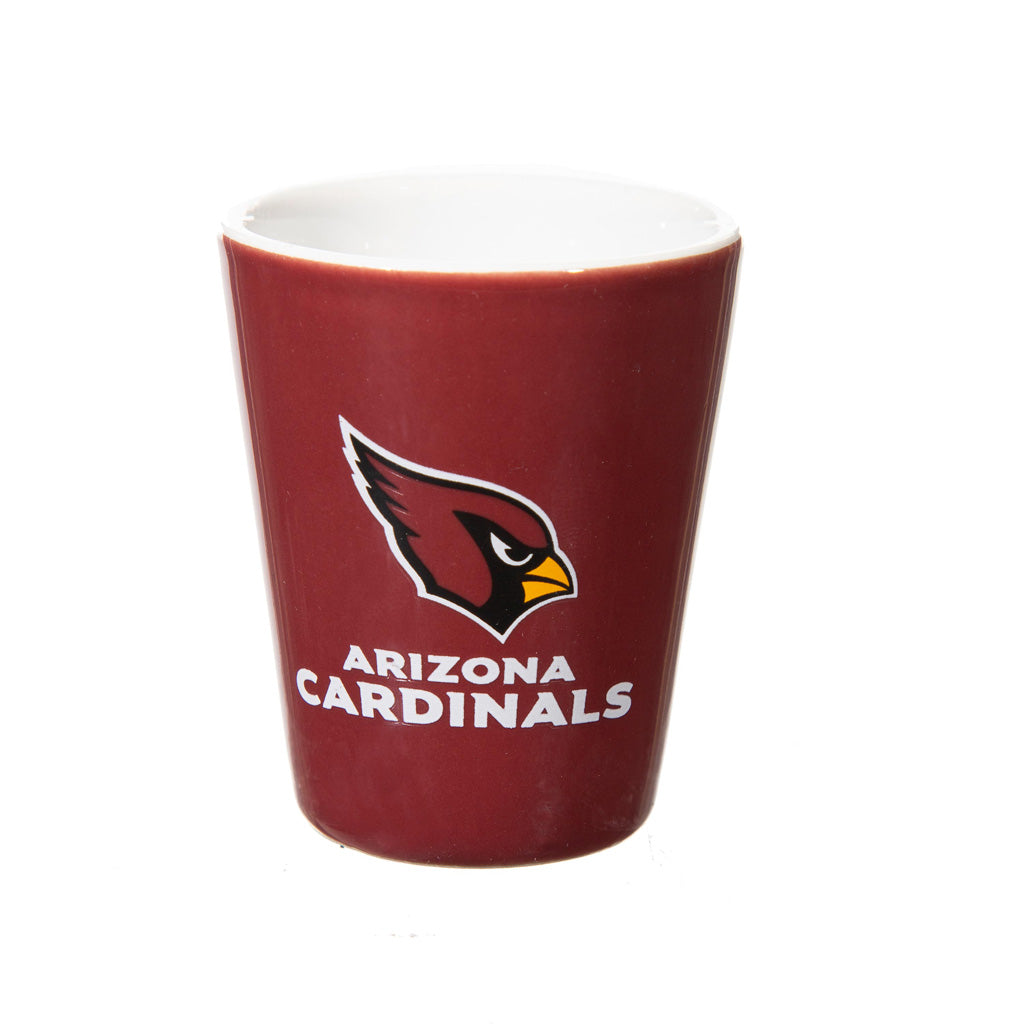 NFL Arizona Cardinals Evergreen 4-Piece Shot Glass Set