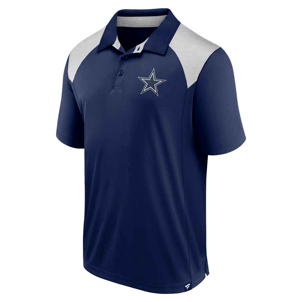 NFL Dallas Cowboys Fanatics Primary Shoulder Blocked Polo