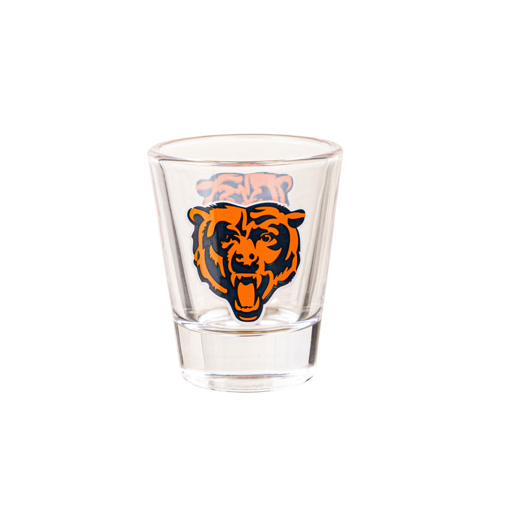 NFL Chicago Bears Evergreen 4-Piece Shot Glass Set