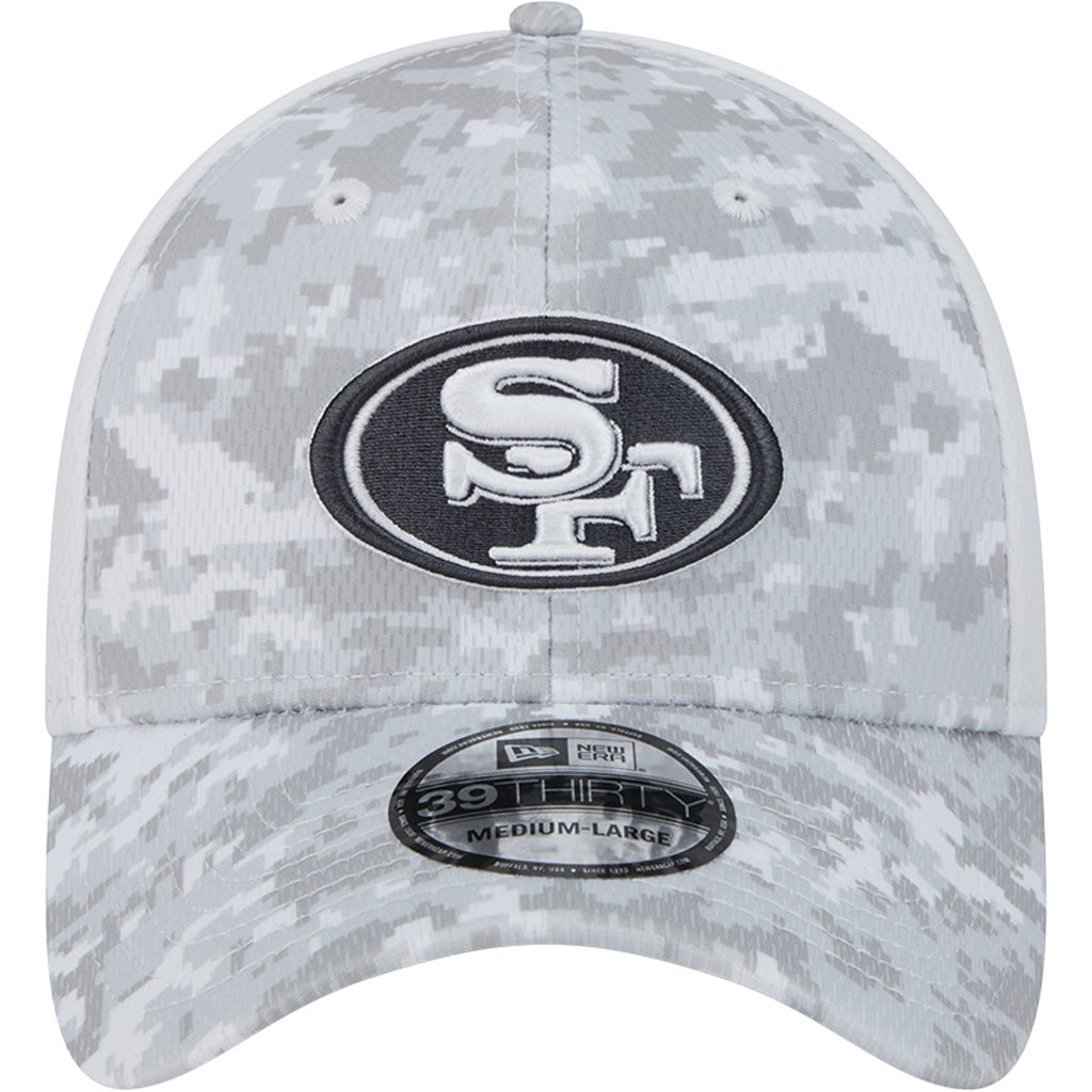 NFL San Francisco 49ers New Era 2024 Salute to Service 39THIRTY Flex Fit Hat