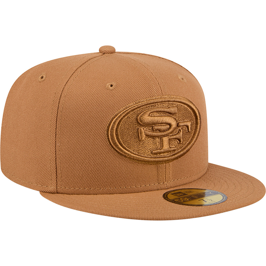 NFL San Francisco 49ers New Era Bronze Color Pack 59FIFTY Hat