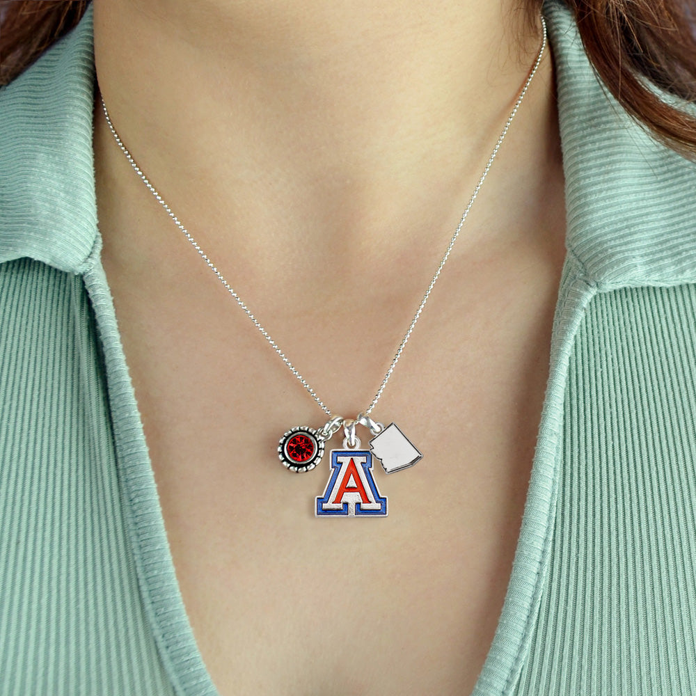 NCAA Arizona Wildcats Gentry USA Home Sweet School Necklace