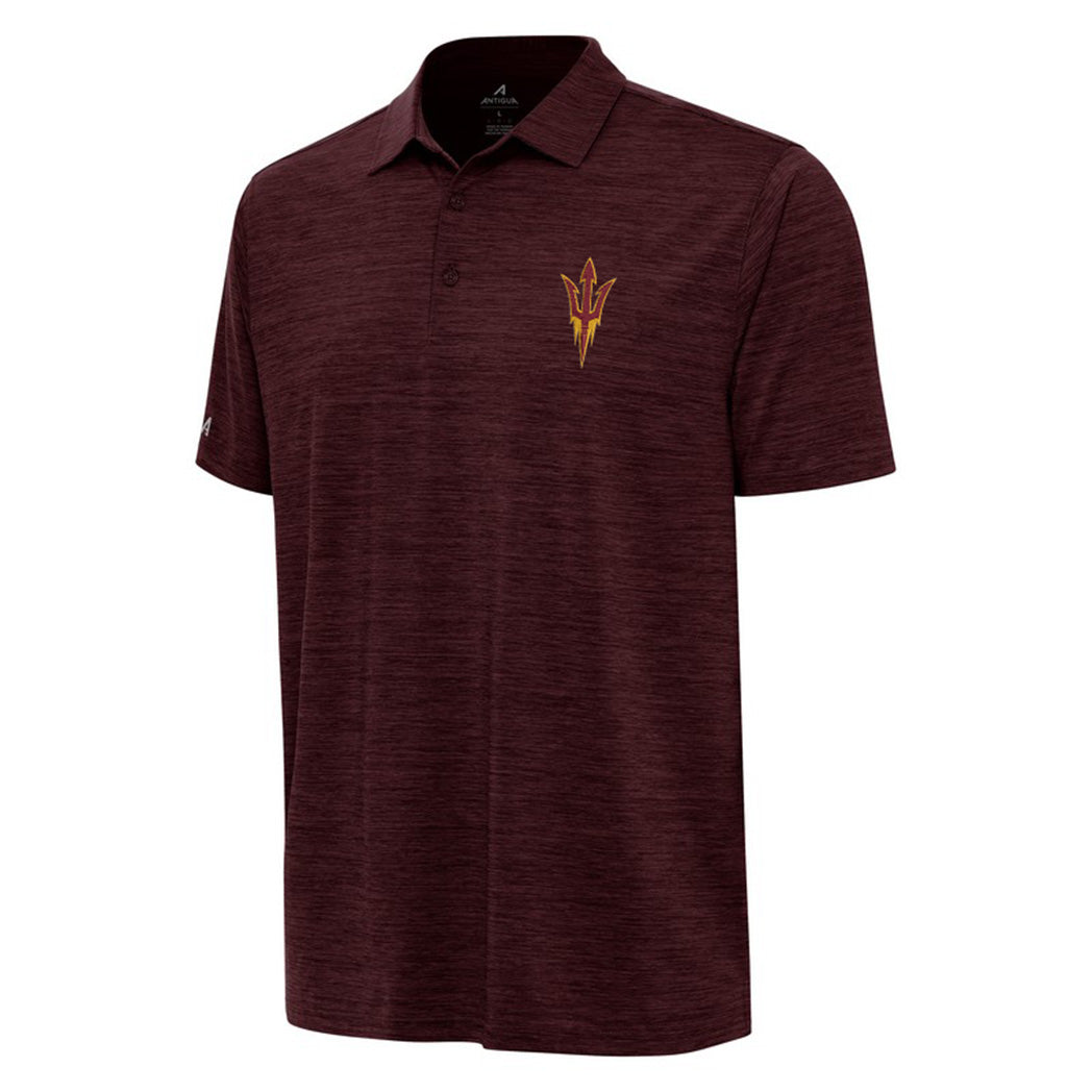 NCAA Arizona State Sun Devils Antigua Layout Polo - Maroon