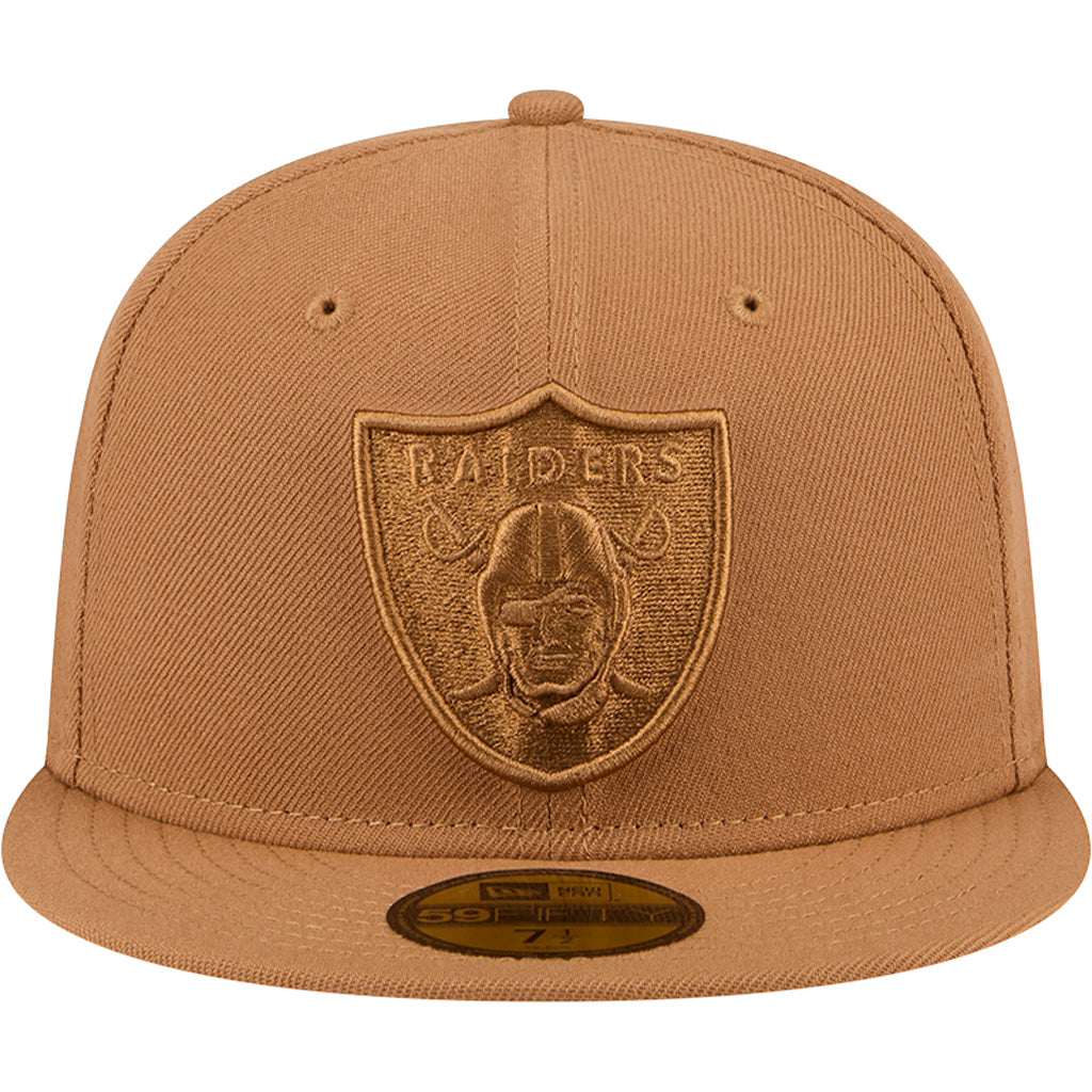 NFL Las Vegas Raiders New Era Bronze Color Pack 59FIFTY Hat