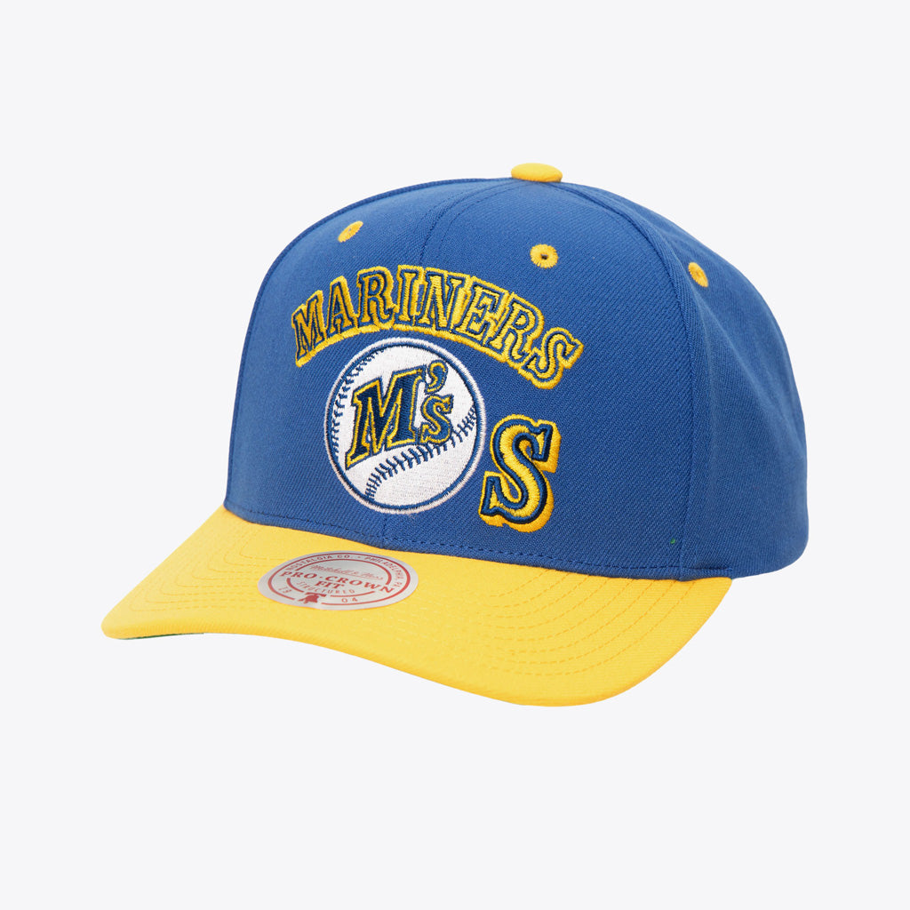 MLB Seattle MarIn 2.0ers Mitchell &amp; Ness Cooperstown All In 2.0 Pro Snapback