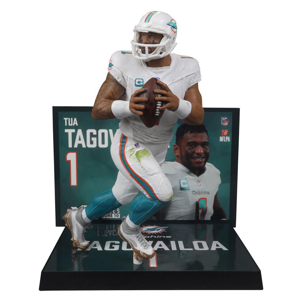 NFL Miami Dolphins Tua Tagovailoa McFarlane 7&quot; Platinum Collectible Figure