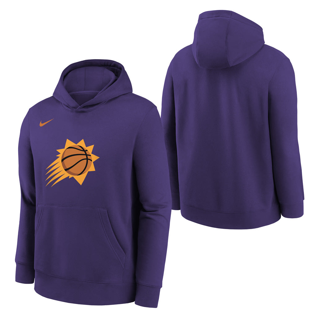 NBA Phoenix Suns Youth Nike Primary Logo Fleece Pullover Hoodie