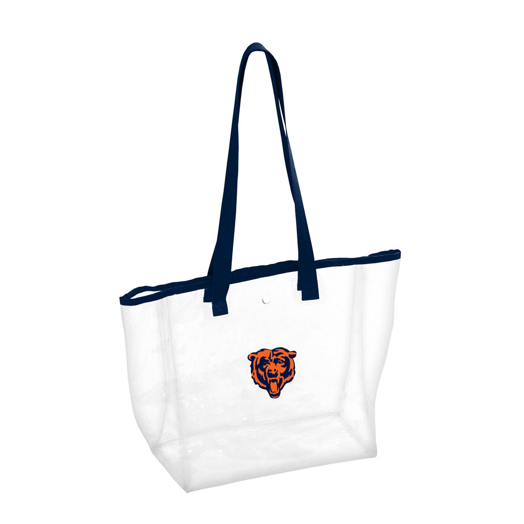 NFL Chicago Bears Logo Brands Stadium Clear Tote