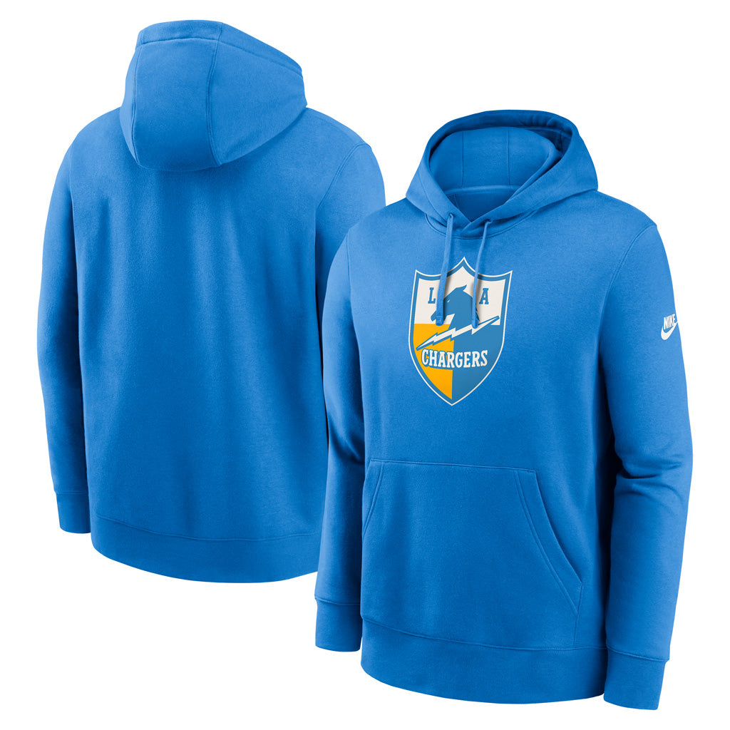 NFL Los Angeles Chargers Nike Club Logo Pullover Hoodie