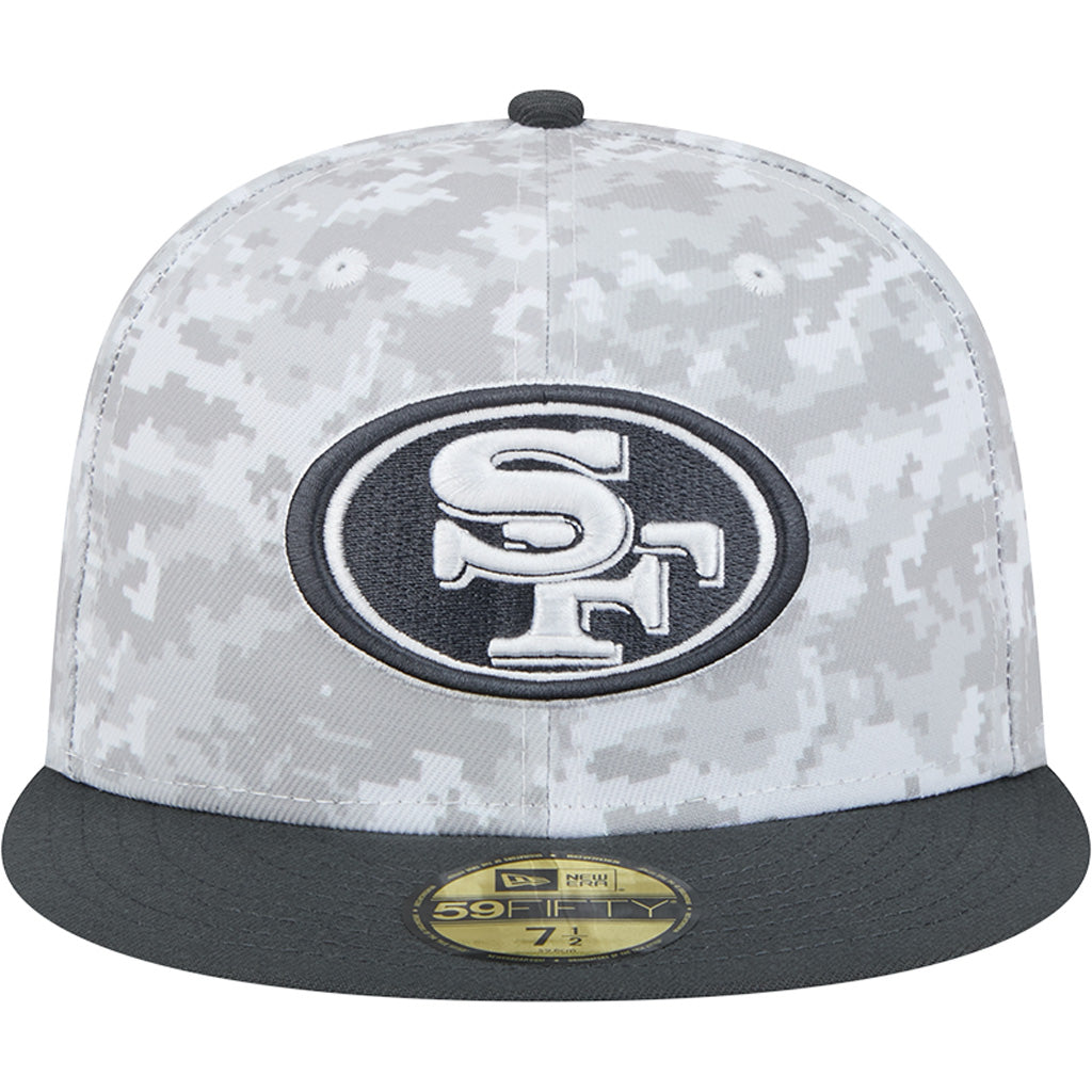 NFL San Francisco 49ers New Era 2024 Salute to Service 59FIFTY Fitted Hat