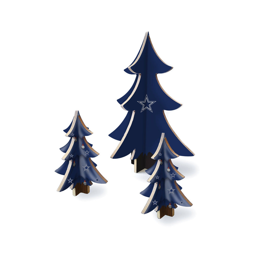 NFL Dallas Cowboys Fan Creations Desktop Tree Set