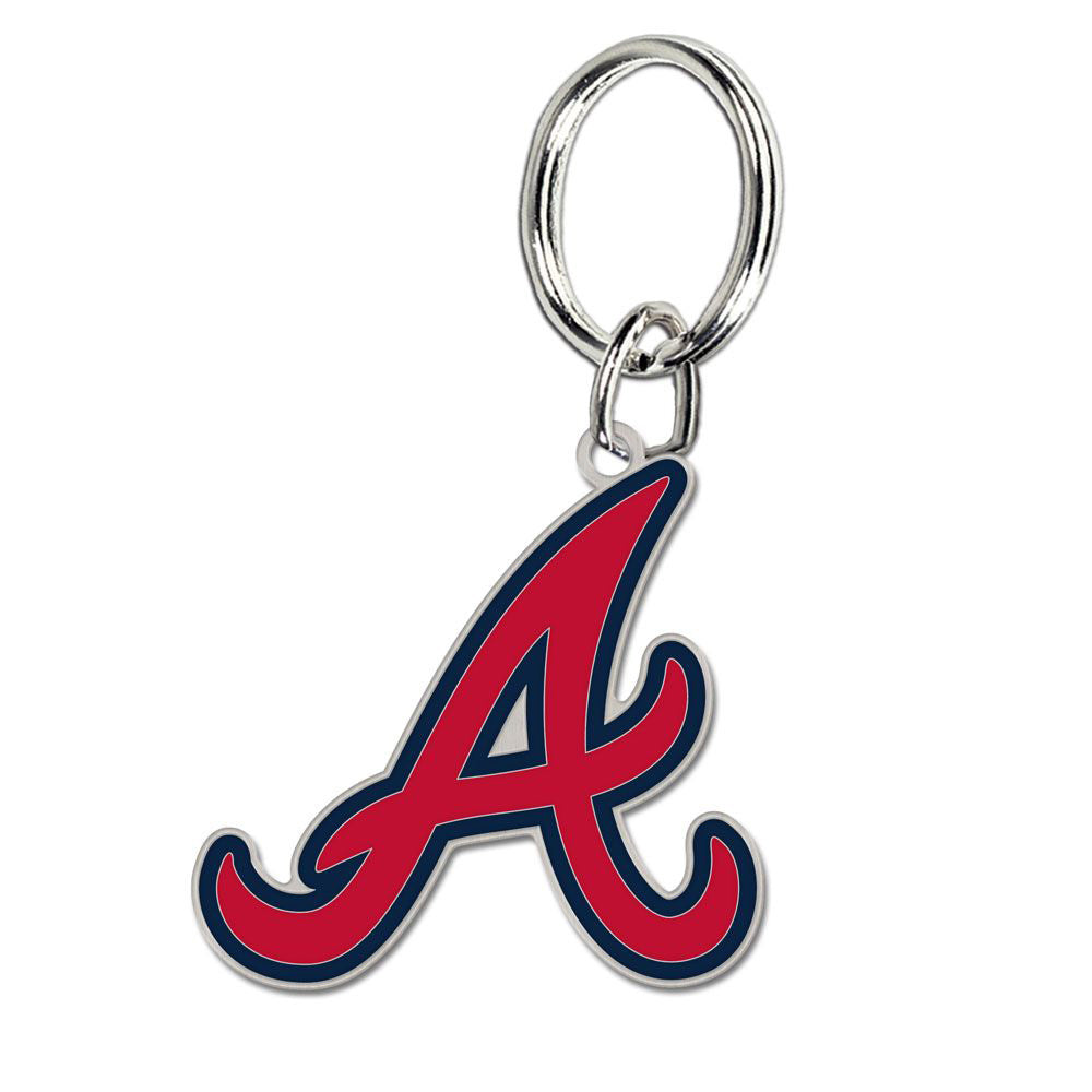 MLB Atlanta Braves WinCraft Cloisonne Logo Keychain