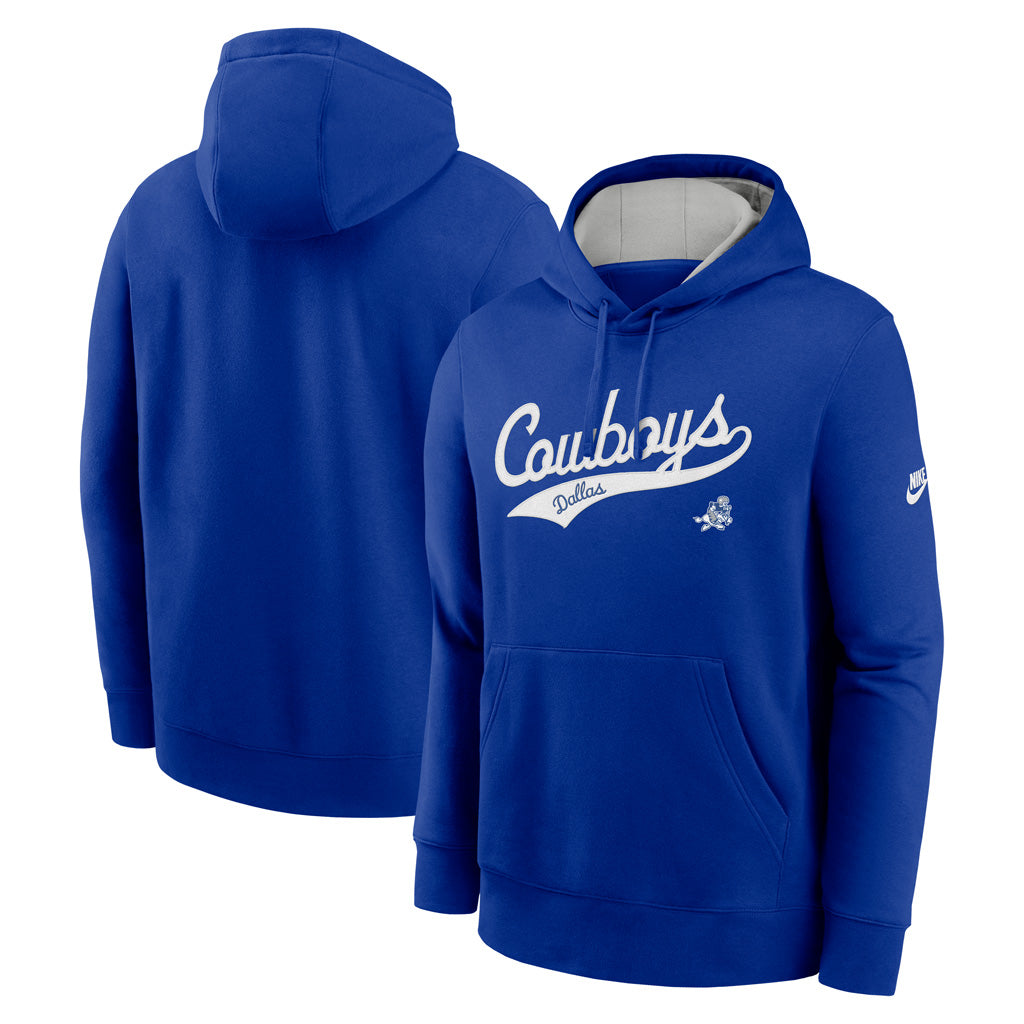 NFL Dallas Cowboys Nike Rewind Club Pullover Hoodie