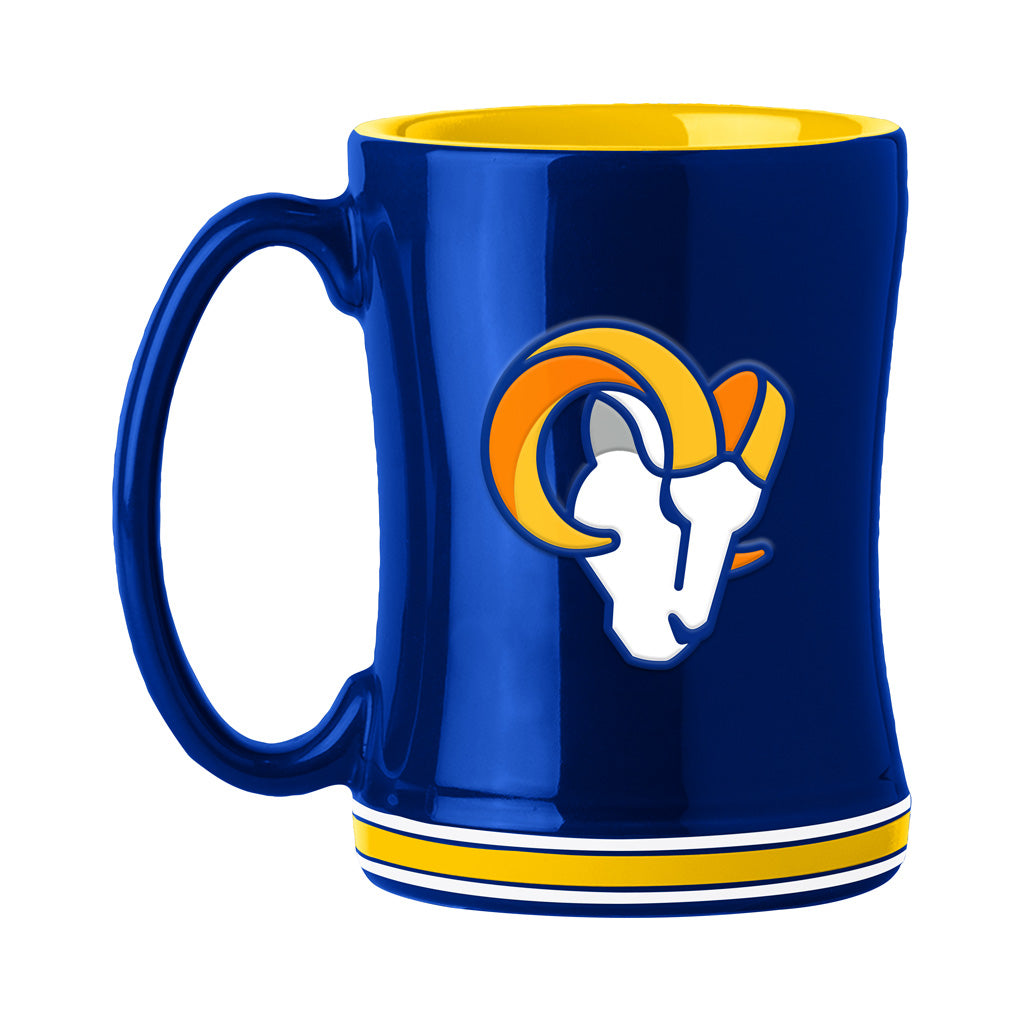 NFL Los Angeles Rams Logo Brands Relief Mug