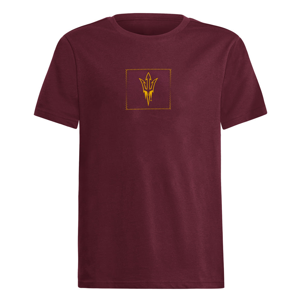 NCAA Arizona State Sun Devils Youth adidas Boxed In Tee