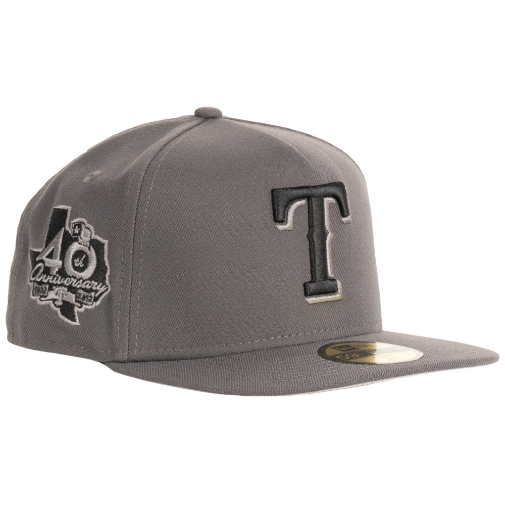 MLB Texas Rangers New Era Carbon A-Frame 59FIFTY Fitted