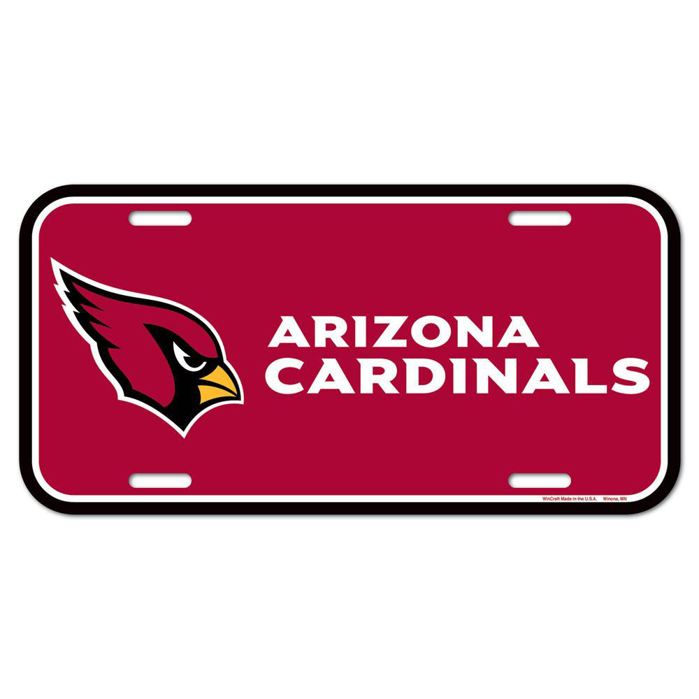 NFL Arizona Cardinals Wincraft License Plate