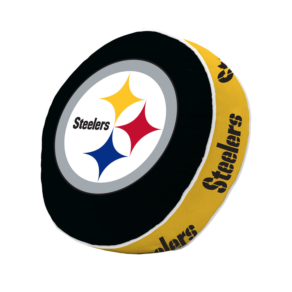 NFL Pittsburgh Steelers Logo Brands Puff Pillow