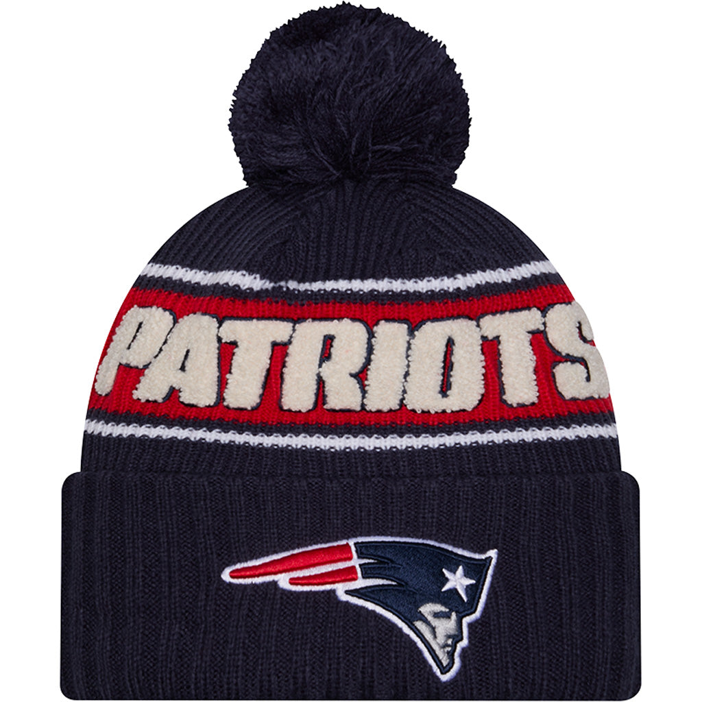 NFL New England Patriots New Era 2024 Sideline Sport Knit Hat