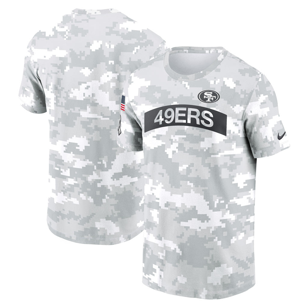 NFL San Francisco 49ers Nike 2024 Salute to Service Dri-Fit Arch Tee