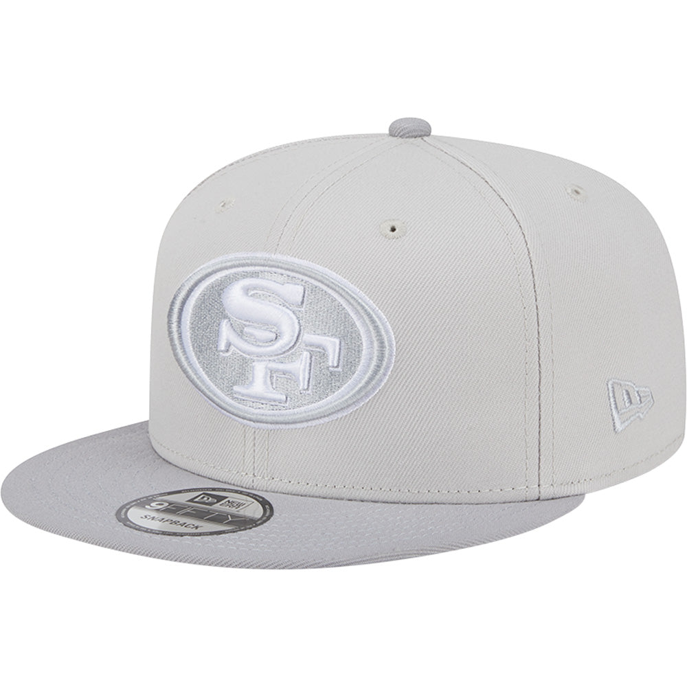 NFL San Francisco 49ers New Era Two-Tone Color Pack Overcast 9FIFTY Snapback