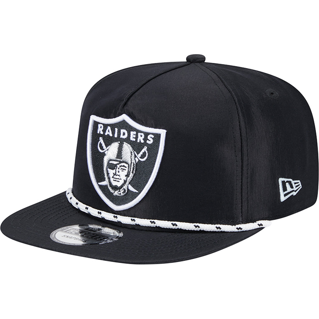 NFL Las Vegas Raiders New Era Team Rope Golfer 9FIFTY Hat