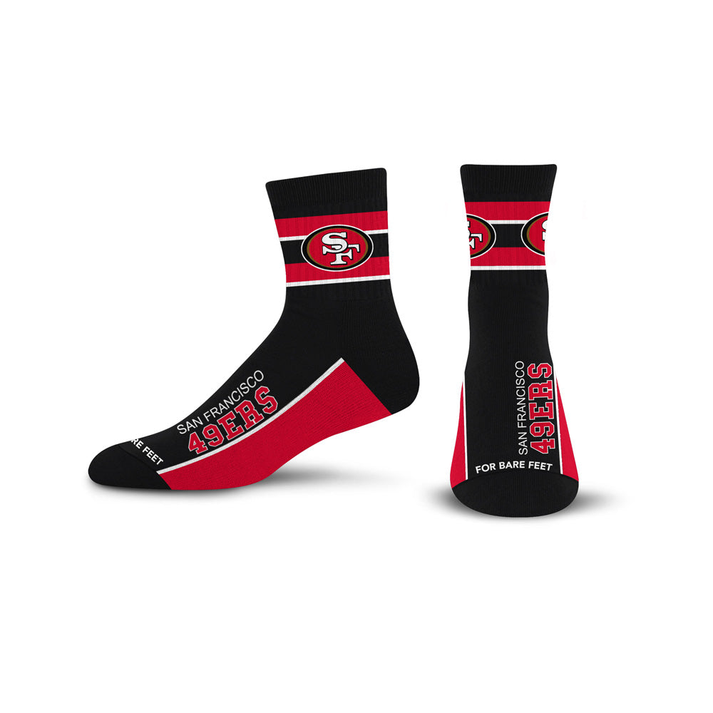 NFL San Francisco 49ers For Bare Feet Lil&#39; Deuce Ankle Socks