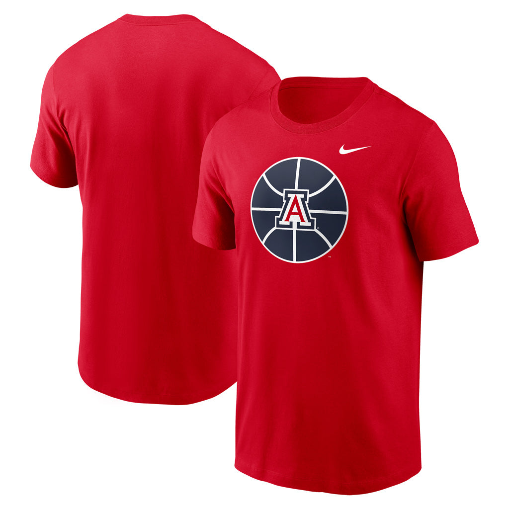 NCAA Arizona Wildcats Nike Basketball Essential Logo T-Shirt