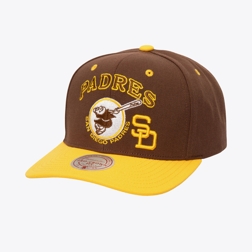 MLB San Diego Padres Mitchell &amp; Ness Cooperstown All In 2.0 Pro Snapback