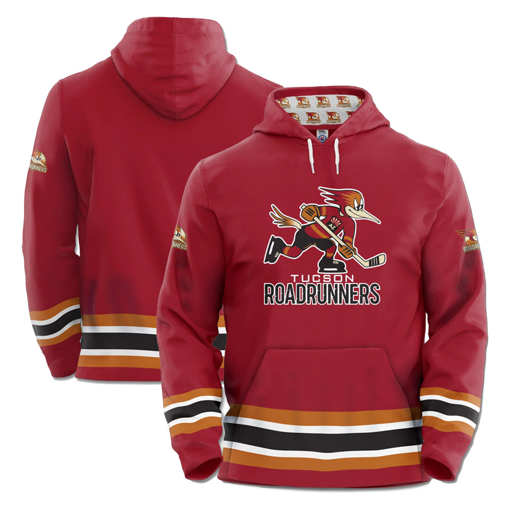 Tucson Roadrunners Primary Jersey-Look Hoodie