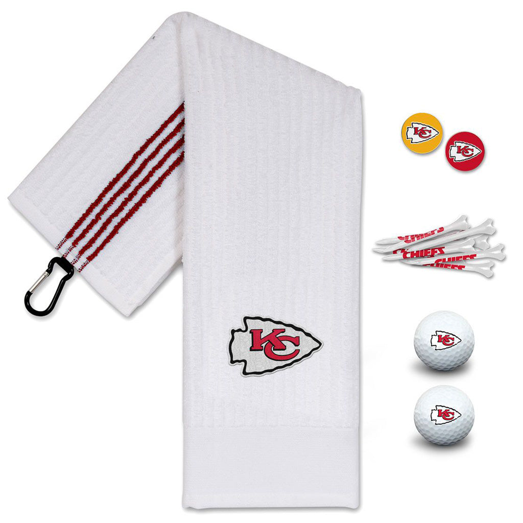 NFL Kansas City Chiefs WinCraft Team Effort Golf Set