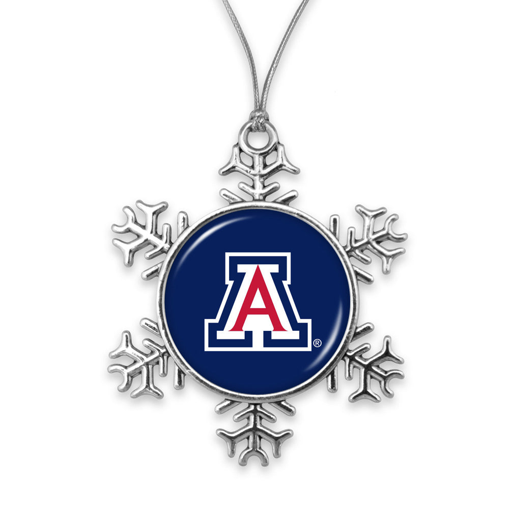 NCAA Arizona Wildcats Gentry USA Snowflake Ornament