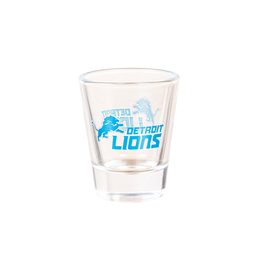 NFL Detroit Lions Evergreen 4-Piece Shot Glass Set