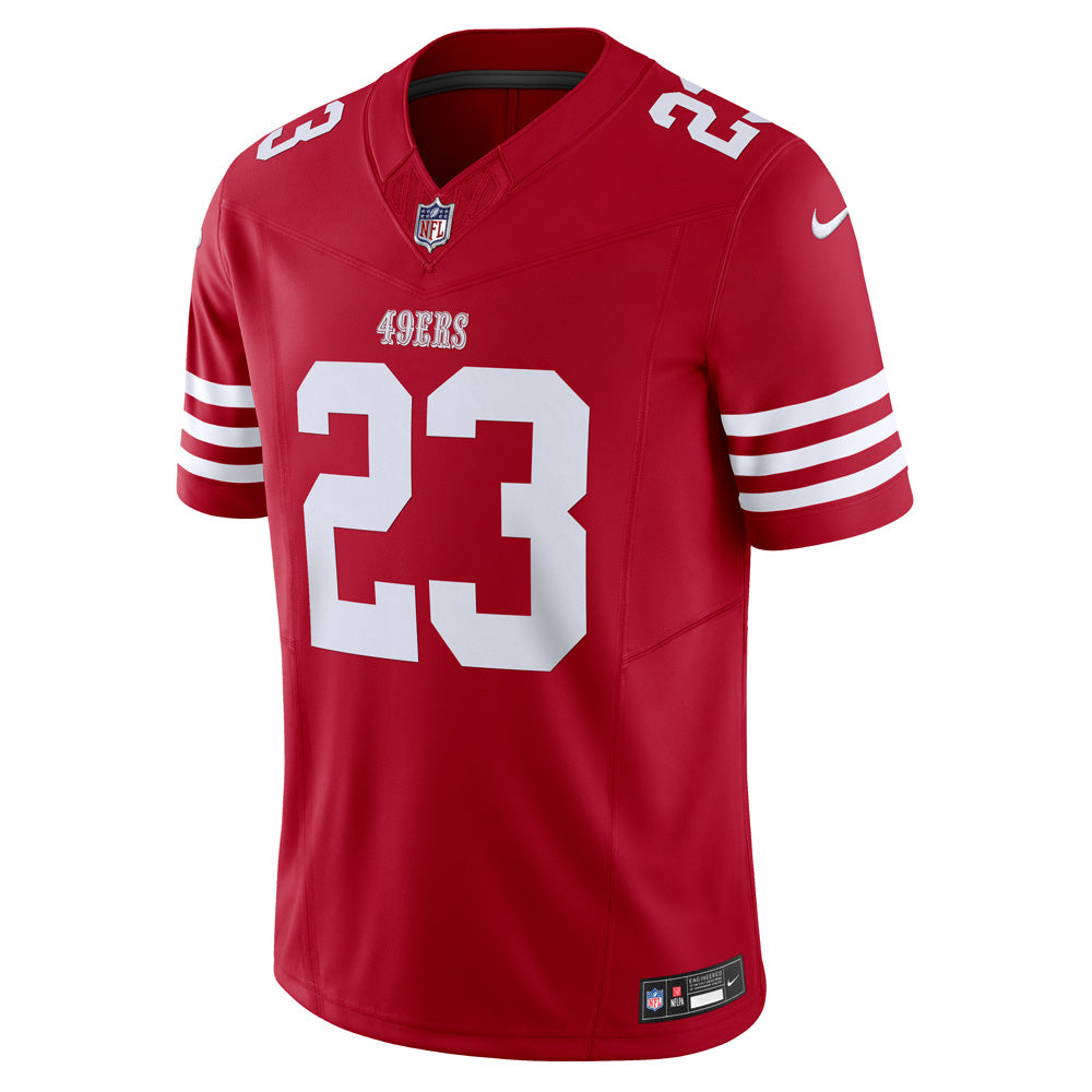 NFL San Francisco 49ers Christian McCaffery Nike 2023/24 Home Vapor F.U.S.E Limited Jersey