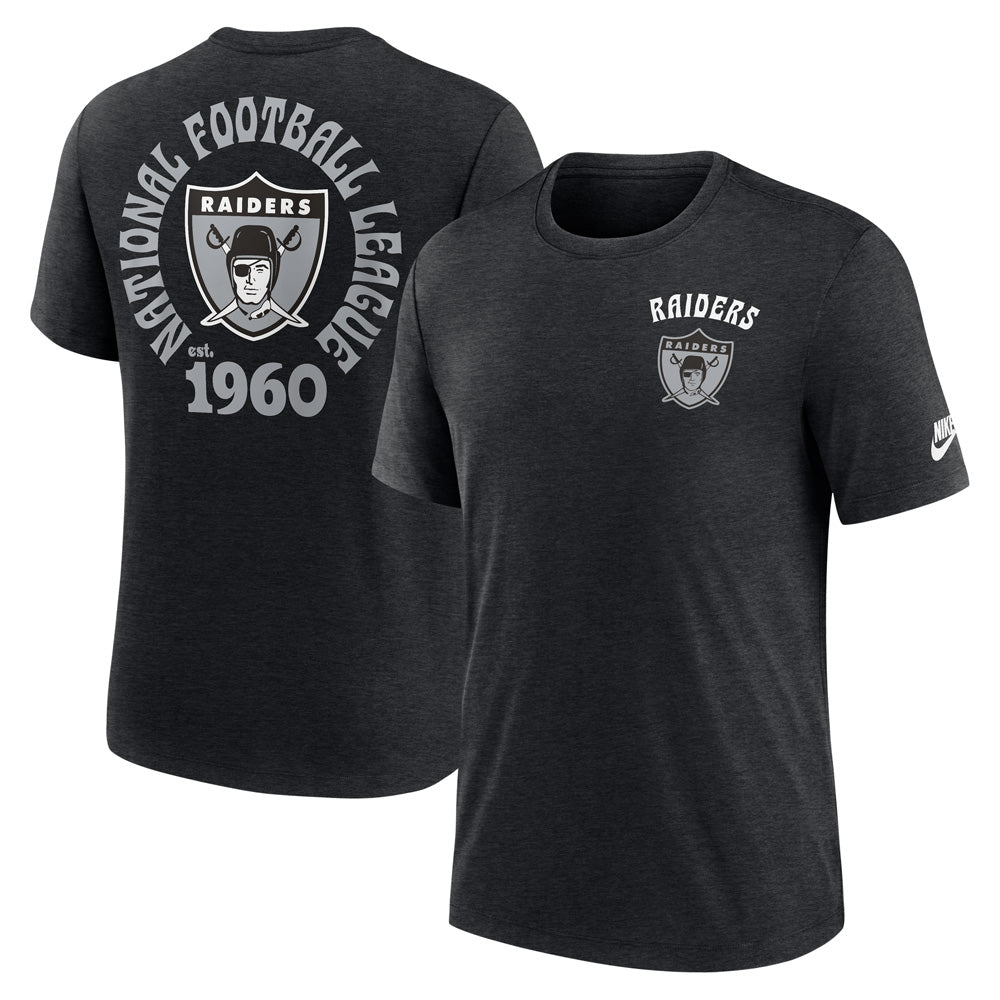 NFL Las Vegas Raiders Nike 2-Hit Triblend Tee