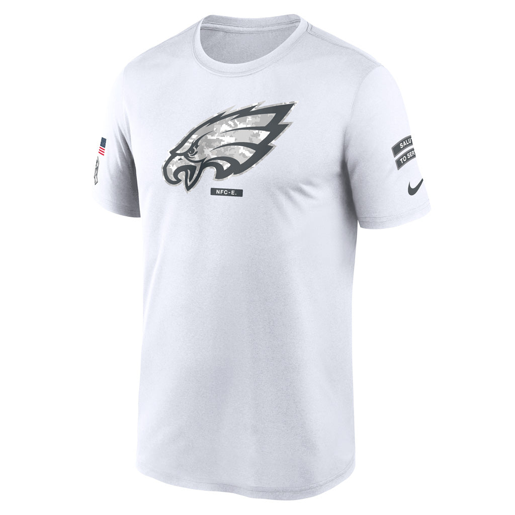 NFL Philadelphia Eagles Nike 2024 Salute to Service Legend T-Shirt - White