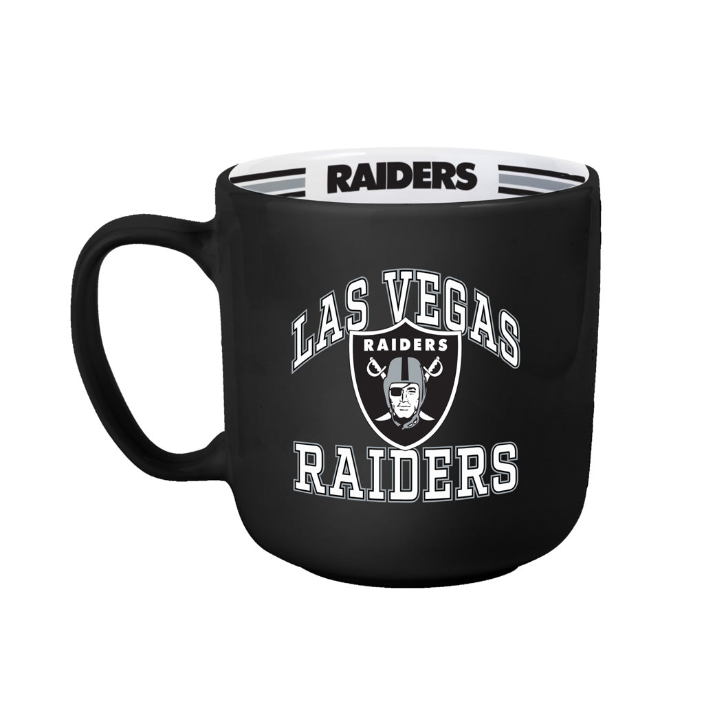 NFL Las Vegas Raiders Logo Brands 15oz Stripe Mug