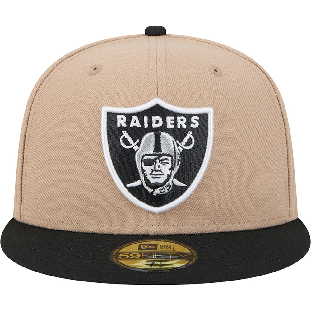 NFL Las Vegas Raiders New Era Camel 59FIFTY Fitted